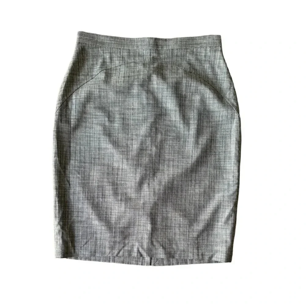 Reiss Size 8 Remi Gray Pencil Skirt Work Career Office Luxe Academia